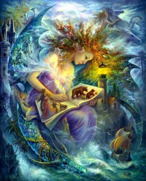  fairy Oil Painting - Fairy book Fantasy